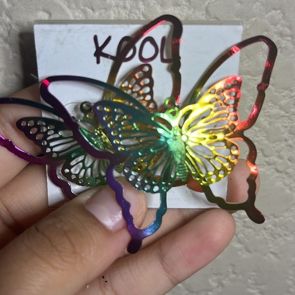 Beautiful, unique butterfly earrings - Picture 2 of 2